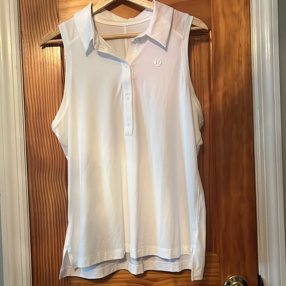 Lululemon Quick Dry Sleeveless Polo Shirt - Picture 2 of 12